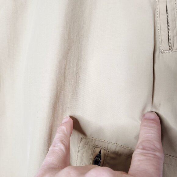 Womens Gramicci Pants 8 Tan Nylon Athletic Jogger Outdoor Hiking Cargo - Picture 3 of 6